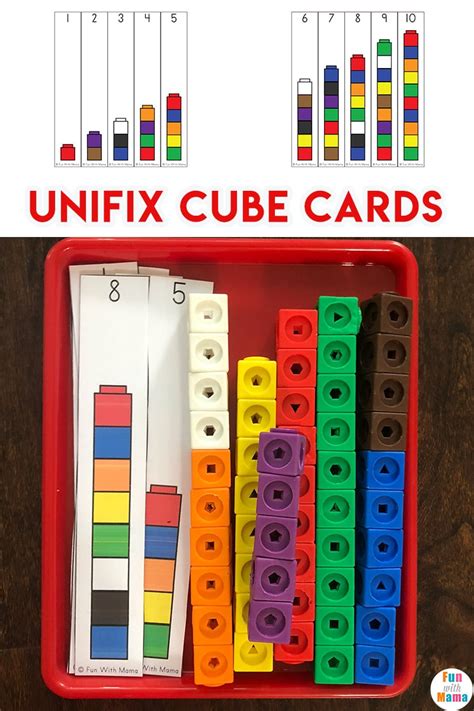 Unifix Cubes Printables
